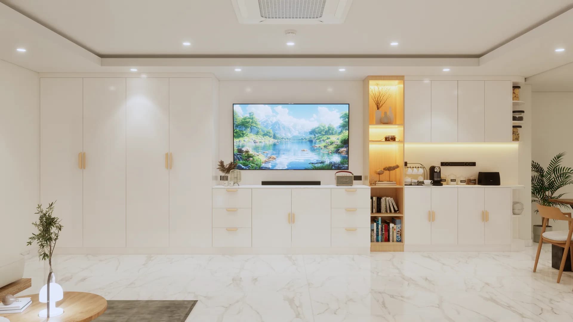 Render Counter+Cabinet — ผลงาน Chon Decor ภาพที่ 1