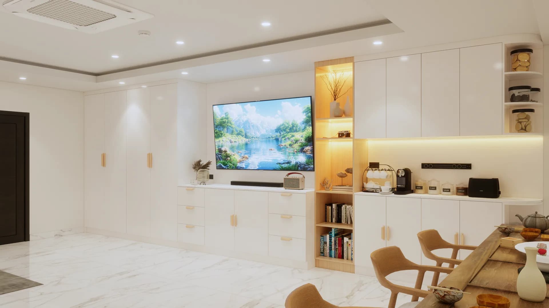 Render Counter+Cabinet — ผลงาน Chon Decor ภาพที่ 6