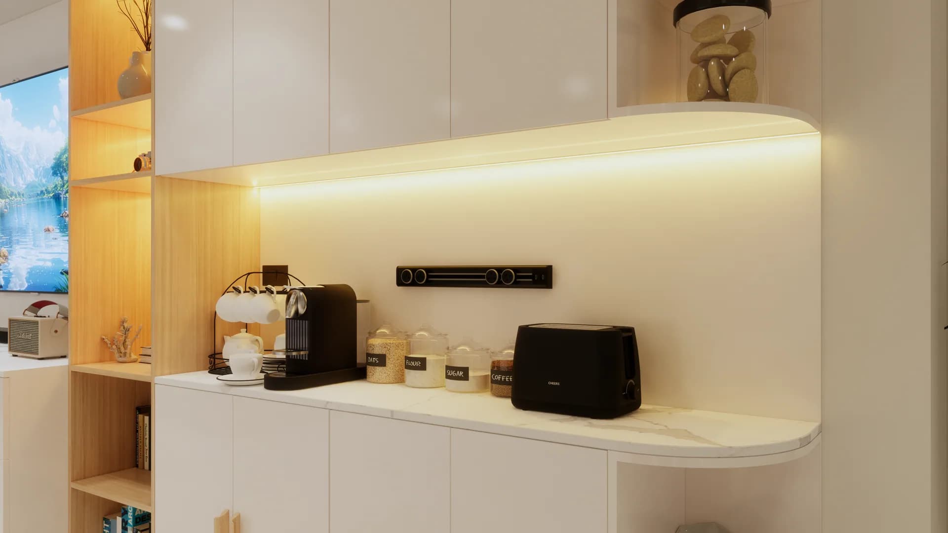 Render Counter+Cabinet — ผลงาน Chon Decor ภาพที่ 8
