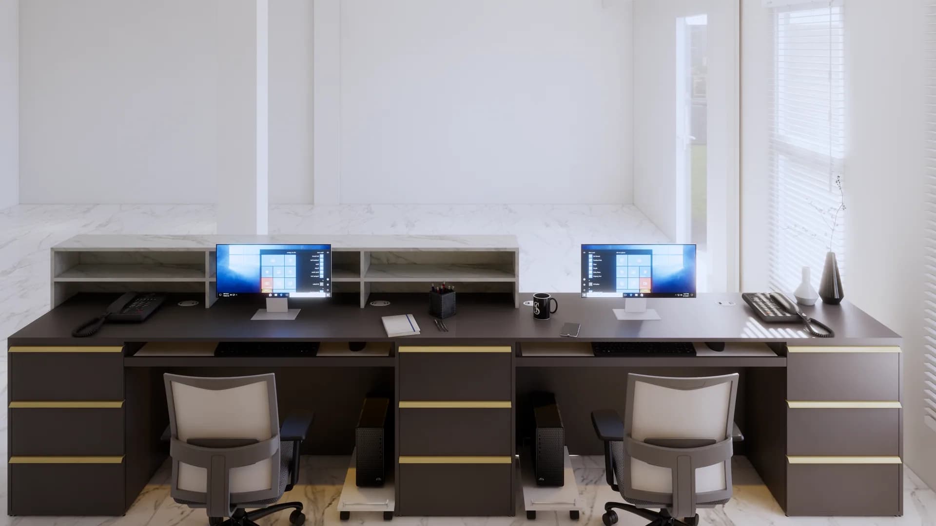 Render 3d เคาเตอร์และตู้ลอย พัทยาใต้ — ผลงาน Chon Decor ภาพที่ 12