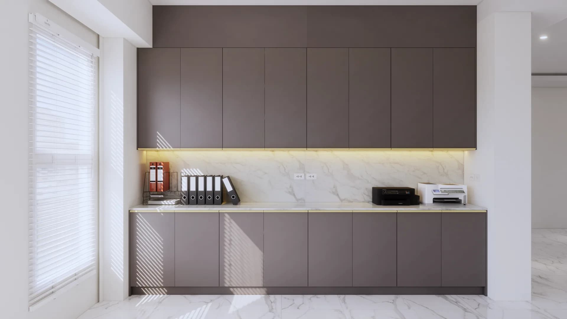 Render 3d เคาเตอร์และตู้ลอย พัทยาใต้ — ผลงาน Chon Decor ภาพที่ 13