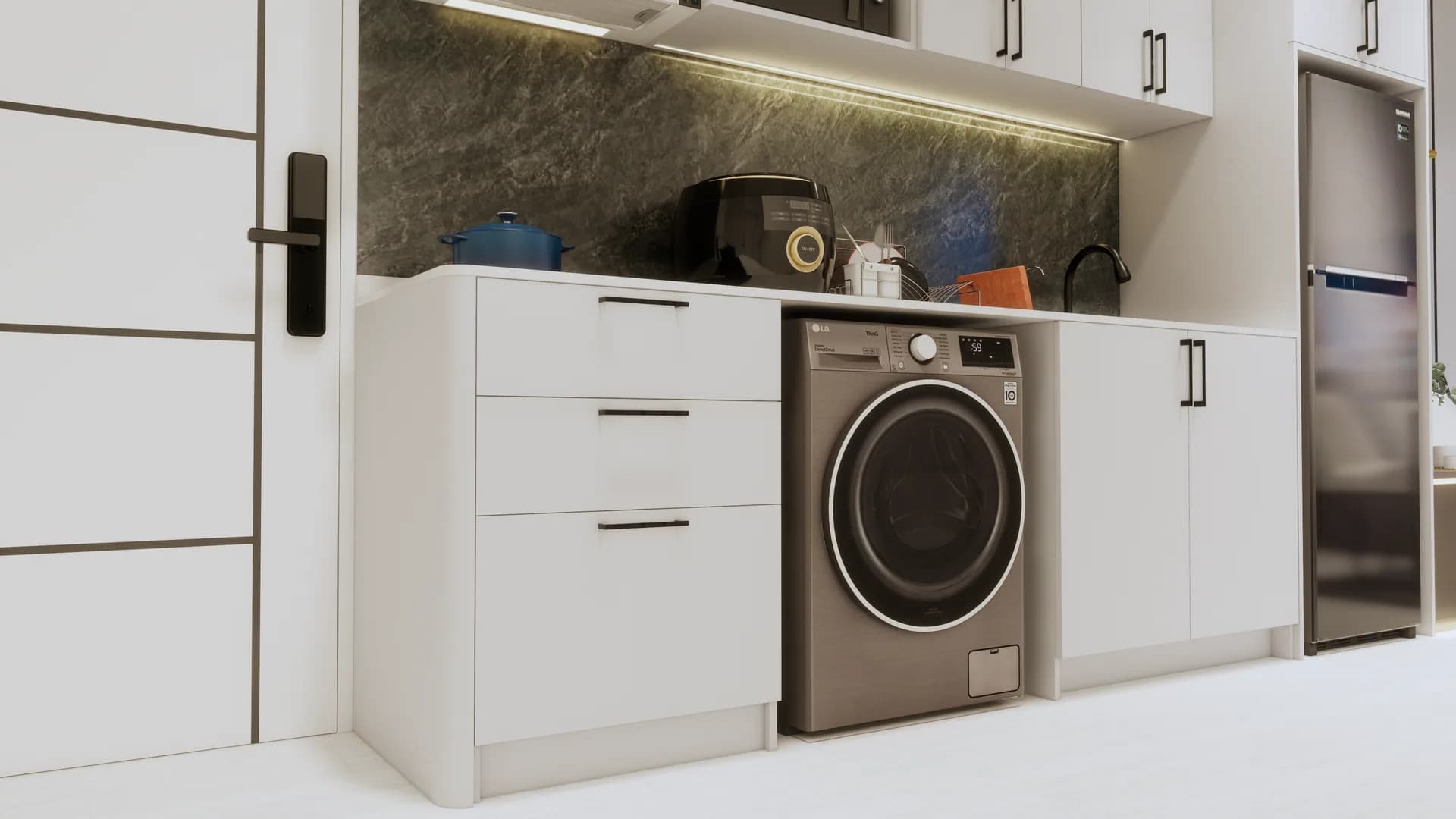 Render Type Extra A (58.00 SQ.M.) — ผลงาน Chon Decor ภาพที่ 5