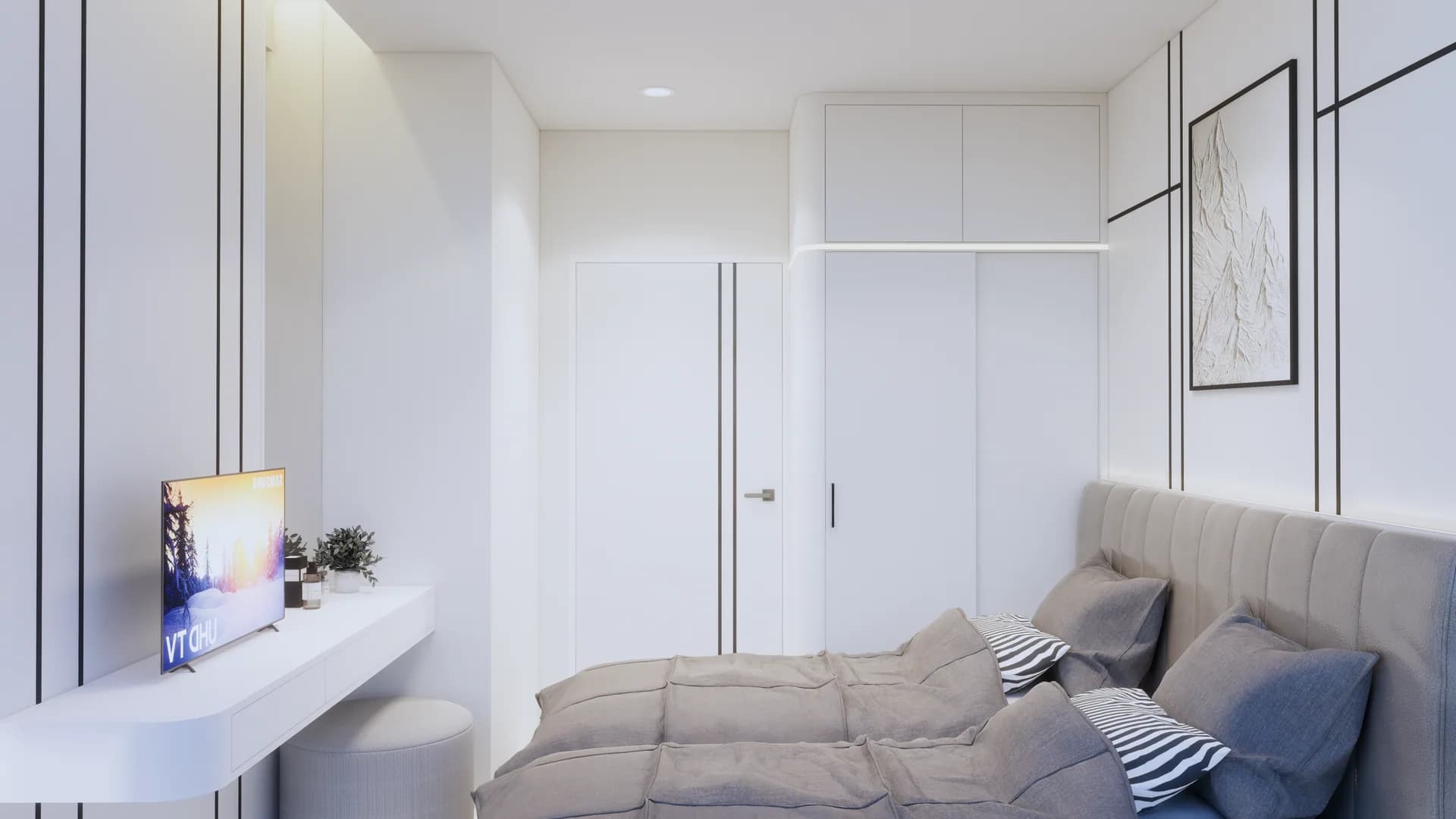 Render Type Extra A (58.00 SQ.M.) — ผลงาน Chon Decor ภาพที่ 10