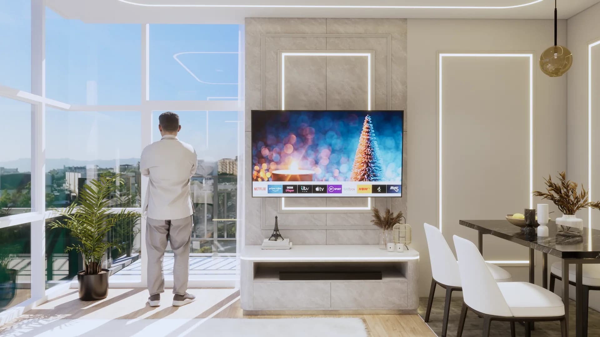 Render Type Extra B (65.75 SQ.M.) — ผลงาน Chon Decor ภาพที่ 3